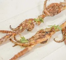 Squid Tentacle Skewers