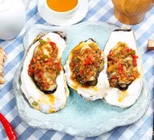Garlic Roasted Oysters