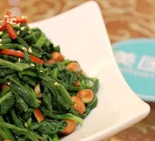 Walnut Spinach Vermicelli