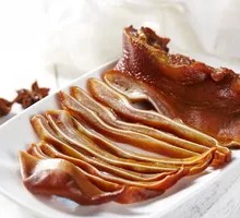 Spiced Pig Ear Slices