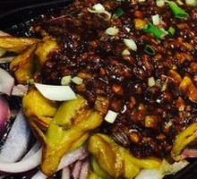 Grilled Eggplant with Sauce