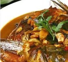 Fish Head with Flatbread