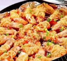 Sizzling Garlic Shrimp