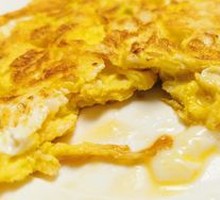 Pan-fried Egg with Greens