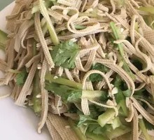 Spiced Tofu Skin Salad