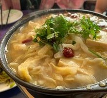 Sour Cabbage and Tofu Hot Pot