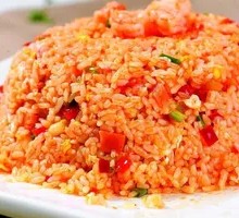 Sour Cabbage and Ham Fried Rice