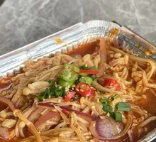 Aluminum-Wrapped Enoki Mushrooms