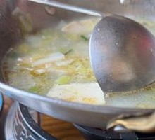 Spinach Tofu Soup