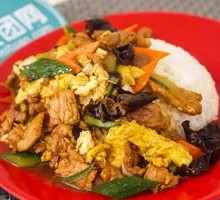Pan-fried Pork Rice Bowl