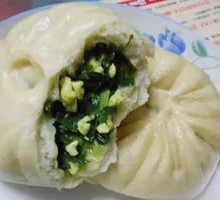 鸡蛋韭菜包