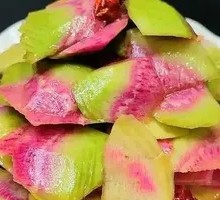 Cold-mixed radish