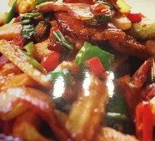 Preserved Pork with Dried Radish