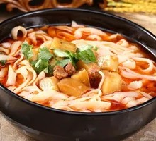 Meat Chunk Knife-Sliced Noodles