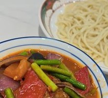 Fried Meat Noodles