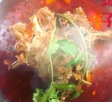 Goat Spine Hot Pot