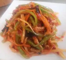 Fish-Flavored Shredded Pork