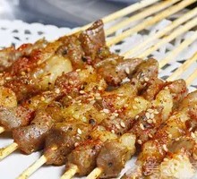 Lamb Skewers with Red Willow