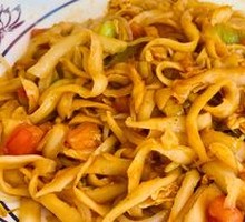 Egg Fried Knife-Cut Noodles