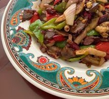 Spicy Lamb Offal Stir-Fry