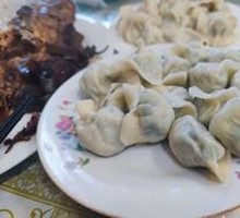 Bok Choy Noodle Dumplings