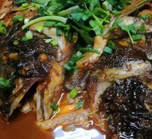 Fish Head with Flatbread