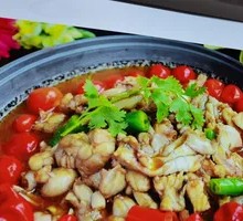 Sichuan-style Frog with Pickled Chili