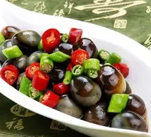 Spiced Century Egg Salad