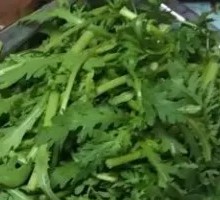 Chinese chrysanthemum greens