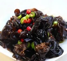 Cold-mixed black fungus