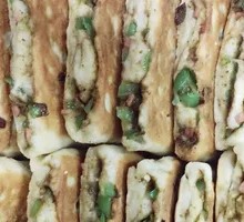 Green Pepper Ham Pancake