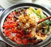 Braised Rice with Preserved Meats