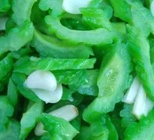 Spicy Bitter Melon Salad
