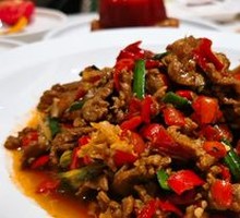 Hunan-style Stir-fried Beef with Green Peppers