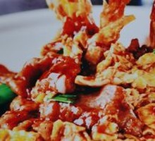 Sour Stir-Fried Egg with Wood Ear Mushrooms