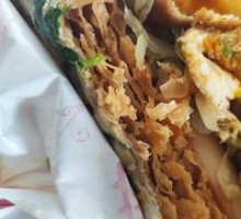 Millet Mung Bean Original Egg Pancake with Chicken Sausage