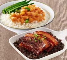 Preserved Vegetable Braised Pork Rice