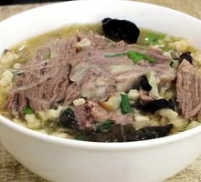 Lamb Soup with Flatbread