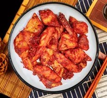 Spicy Rock Sauce Naan