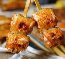 Charcoal-Grilled Chicken and Oyster
