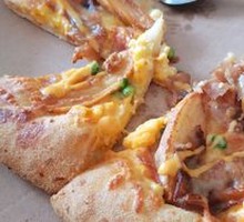 Teriyaki Beef and Potato Pizza