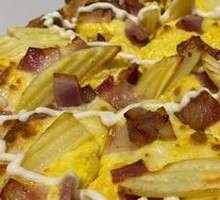 Potato Bacon Pizza