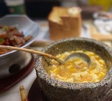 Stone Pot Chicken and Tofu Soup