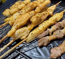 Grilled Tender Chicken Skewers