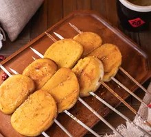 Grilled Steamed Bun Slices