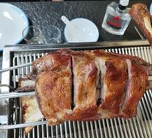 Charcoal-Roasted Lamb Leg