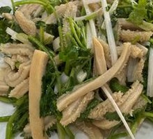 Stir-fried Tripe with Mustard Greens