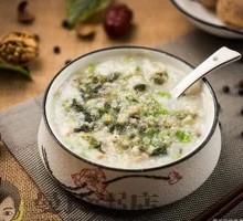 Century Egg Chicken Porridge