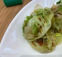 Boiled lettuce