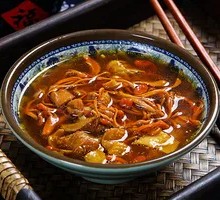 Bird's Nest Mushroom Chicken Soup